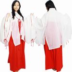 巫女さん(羽織付)(コスプレ衣装) 巫女さん(羽織付)(コスプレ衣装)