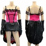 ビビッドピンクの小悪魔テールワンピース(コスプレ衣装) ビビッドピンクの小悪魔テールワンピース(コスプレ衣装)