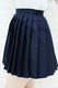無地プリーツスカート単品 M